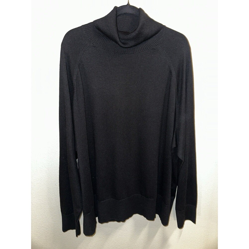 Universal Standard Black Turtleneck Size XL 26 28 Plus Size EUC Women’s Ladies